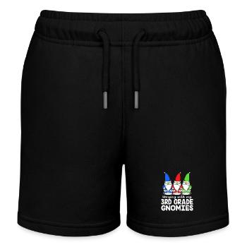 3. Klasse - Kinder Organic Joggingshorts Mini Bolter von Stanley/Stella - Schwarz - Vorne