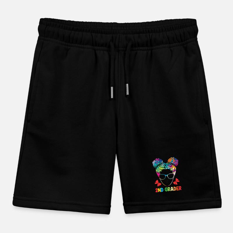 2nd Grade Kids Organic Sweat Shorts by Stanley/Stella
