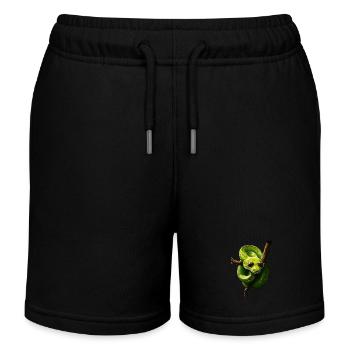 Arbre vert Python Serpents Amoureux Terrarium - Short de jogging enfant bio Stanley/Stella - noir - Devant