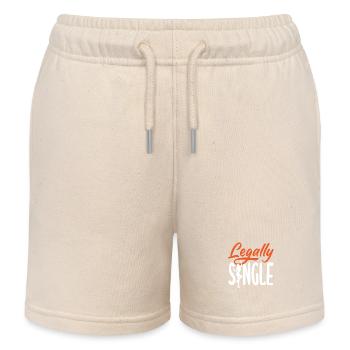 Rechtlich Single Freiheit Vibes Scheidung - Kinder Organic Joggingshorts Mini Bolter von Stanley/Stella - Natur - Vorne