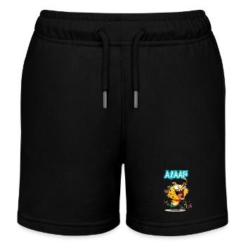 Carnaval Hyène Kölle Alaaf Costume Cologne Drôle - Short de jogging enfant bio Stanley/Stella - noir - Devant