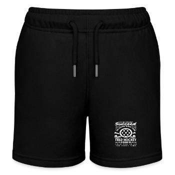 Field hockey player Tip from the coach - Kids Organic Sweat Shorts by Stanley/Stella - black - Front