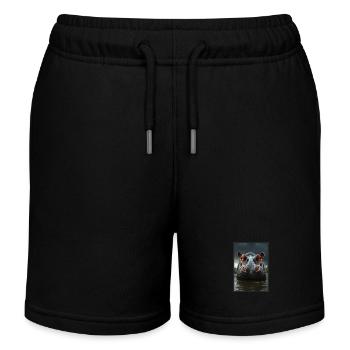 Hippopotame Hippopotame - Short de jogging enfant bio Stanley/Stella - noir - Devant