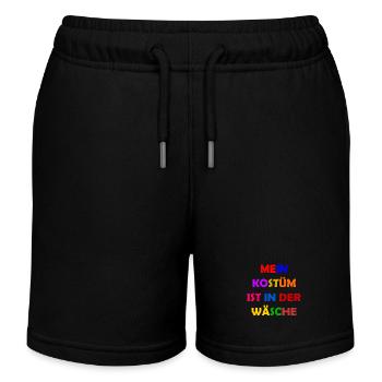 Costume de Carnaval Cadeau Femme Carnaval Carnaval - Short de jogging enfant bio Stanley/Stella - noir - Devant