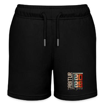 Abitur 2025 Abiturienten Abitur Abitur Abitur Cadeau d’examen Abitur - Short de jogging enfant bio Stanley/Stella - noir - Devant
