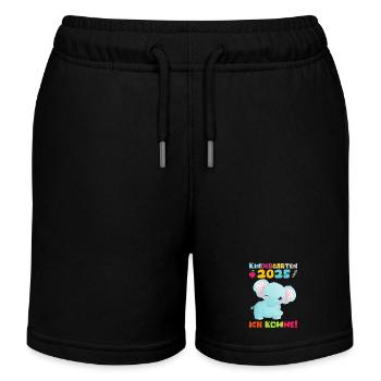 kiKindergarten 2025 Kids Gift Kita 2025 Décoration - Short de jogging enfant bio Stanley/Stella - noir - Devant
