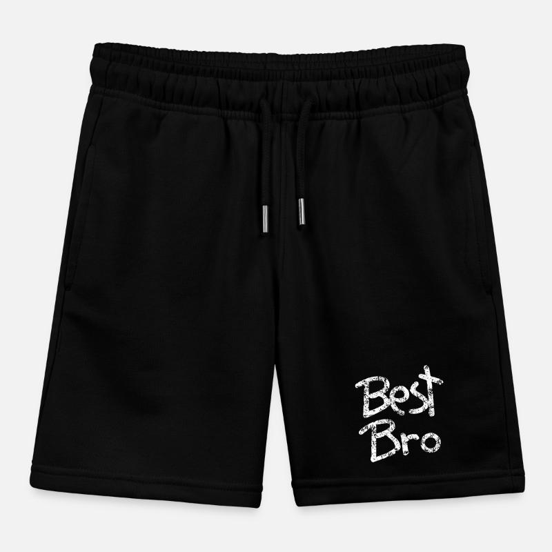 Bester Bruder Bester Freund Bester Kumpel Best Bro Kinder Organic Joggingshorts Mini Bolter von Stanley/Stella