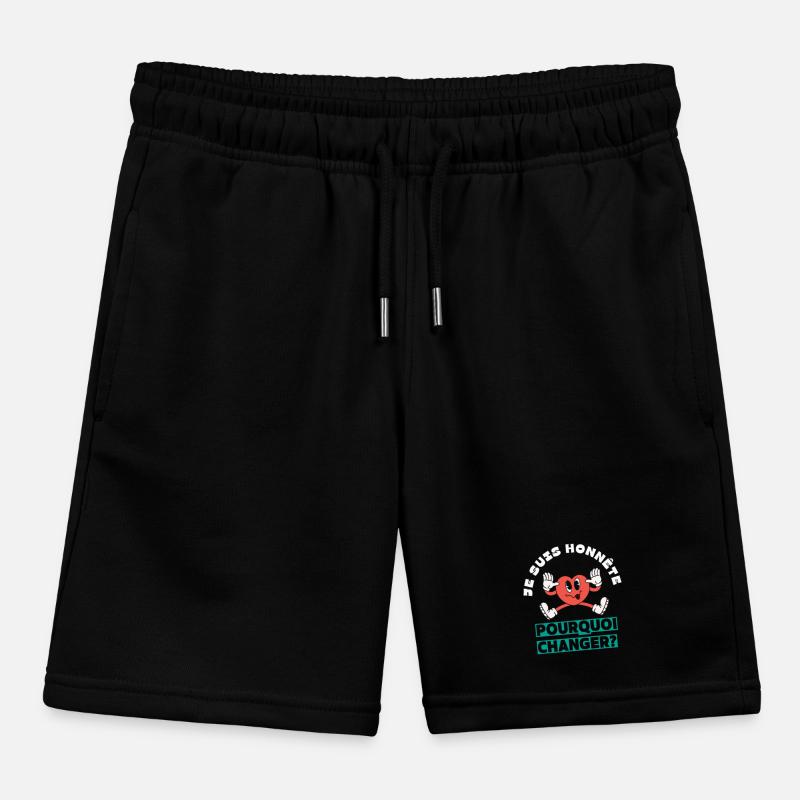 Ich bin ehrlich, warum sich etwas ändern sollte Kinder Organic Joggingshorts Mini Bolter von Stanley/Stella