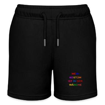 Costume de Carnaval Cadeau Femme Carnaval Carnaval - Short de jogging enfant bio Stanley/Stella - noir - Devant