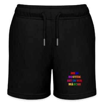 Costume de Carnaval Cadeau Femme Carnaval Carnaval - Short de jogging enfant bio Stanley/Stella - noir - Devant