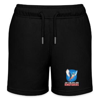 Martin-pêcheur Martin-pêcheur - Short de jogging enfant bio Stanley/Stella - noir - Devant