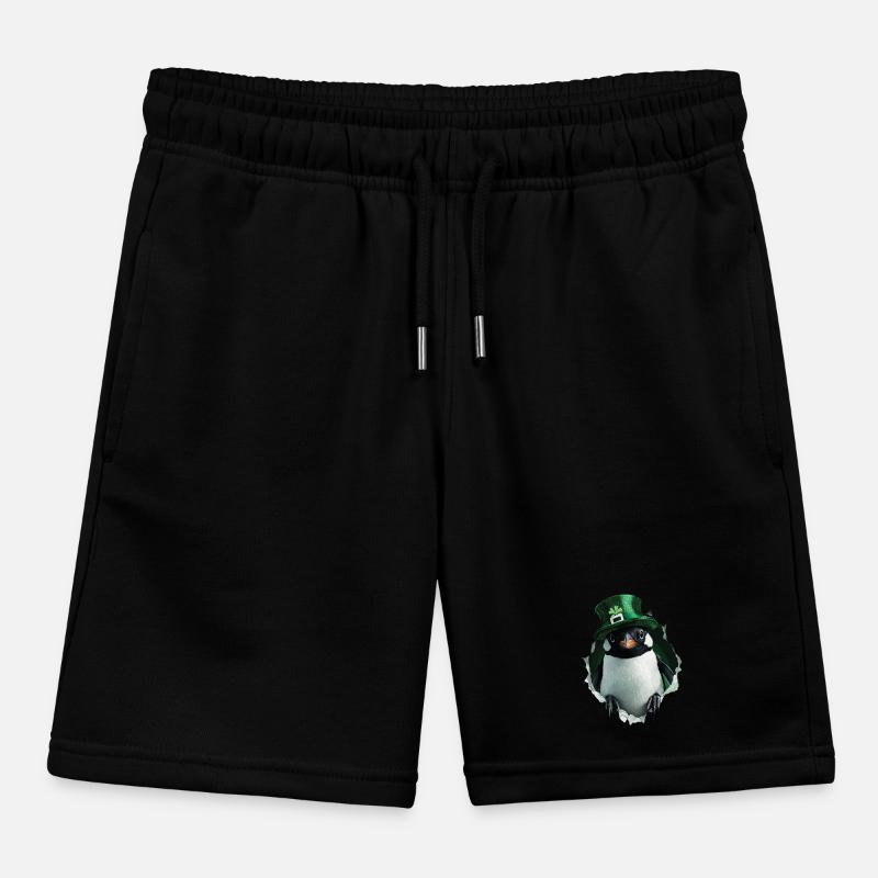 St. Patrick Pinguin Kinder Organic Joggingshorts Mini Bolter von Stanley/Stella