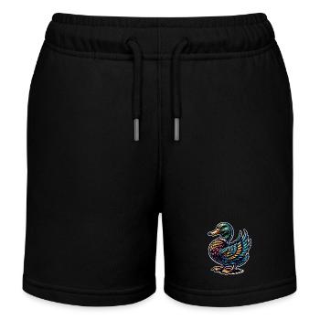 Canard - Short de jogging enfant bio Stanley/Stella - noir - Devant