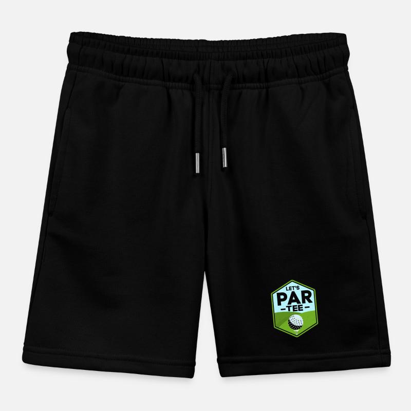 Let's Par Tee Golf Golfer Kinder Organic Joggingshorts Mini Bolter von Stanley/Stella