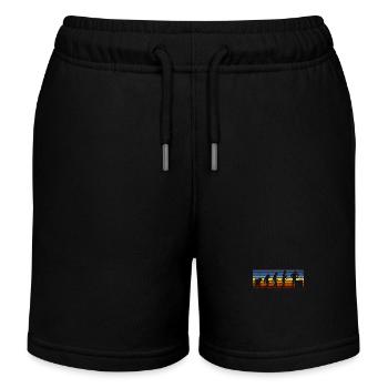Maurer Evolution Style rétro - Short de jogging enfant bio Stanley/Stella - noir - Devant