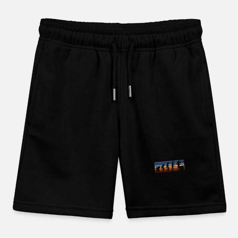 Maurer Evolution Style rétro Short de jogging enfant bio Stanley/Stella