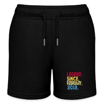 Légende depuis février 2018 Design For Kids, - Short de jogging enfant bio Stanley/Stella - noir - Devant