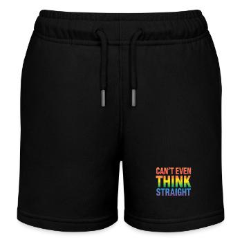 Fierté LGBTQ Fierté arc-en-ciel Fierté gaie Lgbtq - Short de jogging enfant bio Stanley/Stella - noir - Devant