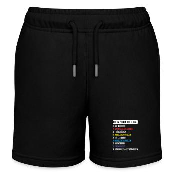 Dudelsackspieler Dudelsack Männer Geschenk - Kinder Organic Joggingshorts Mini Bolter von Stanley/Stella - Schwarz - Vorne