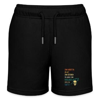 Dudelsackspieler Dudelsack Männer Geschenk - Kinder Organic Joggingshorts Mini Bolter von Stanley/Stella - Schwarz - Vorne