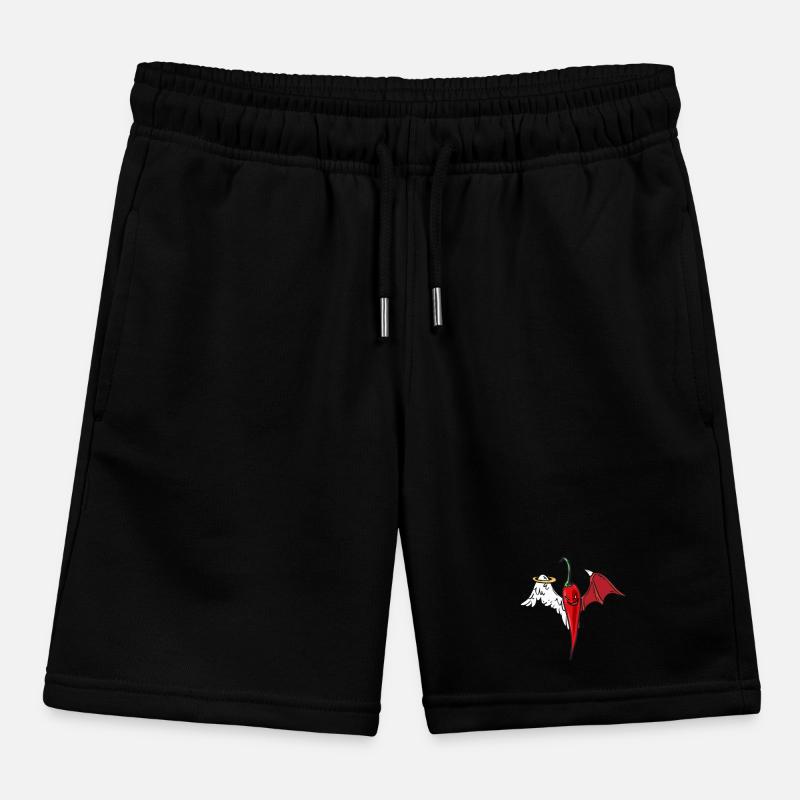 Chilly himmlisch scharf Pepperonie Kinder Organic Joggingshorts Mini Bolter von Stanley/Stella