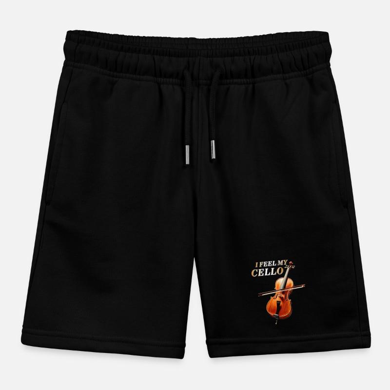 JE SENS MON VIOLONCELLE Short de jogging enfant bio Stanley/Stella