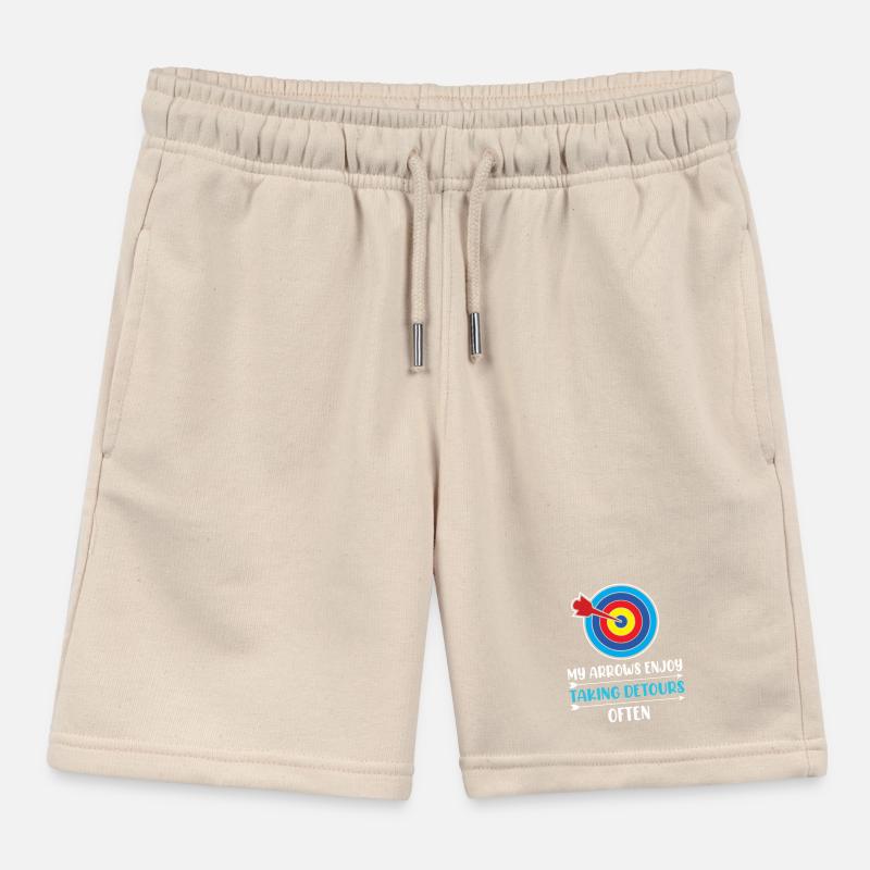 Bogenschießen Bogenschütze Kinder Organic Joggingshorts Mini Bolter von Stanley/Stella