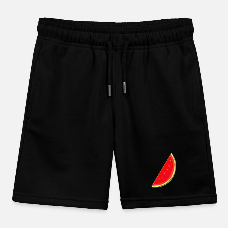 Melon, Melons, Summer, Fruit, Fruit Kids Organic Sweat Shorts by Stanley/Stella