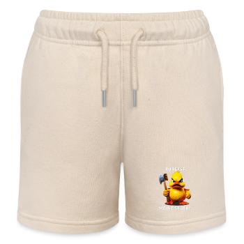 RUHE IST MEINE STÄRKE - Kinder Organic Joggingshorts Mini Bolter von Stanley/Stella - Natur - Vorne
