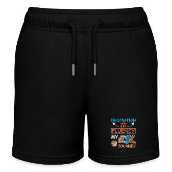 ESL-Lehrer ESL Unterricht - Kinder Organic Joggingshorts Mini Bolter von Stanley/Stella - Schwarz - Vorne