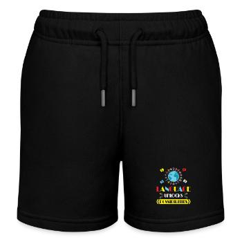 ESL-Lehrer ESL Unterricht - Kinder Organic Joggingshorts Mini Bolter von Stanley/Stella - Schwarz - Vorne