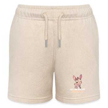 Maultiere Maultier - Kinder Organic Joggingshorts Mini Bolter von Stanley/Stella - Natur - Vorne