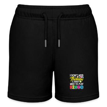 Bingo Spieler Therapie Nicht Nur Bingo - Kinder Organic Joggingshorts Mini Bolter von Stanley/Stella - Schwarz - Vorne