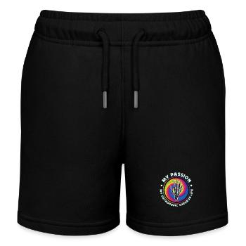 Chirurgien orthopédique Ma passion Ma physiothérapie - Short de jogging enfant bio Stanley/Stella - noir - Devant