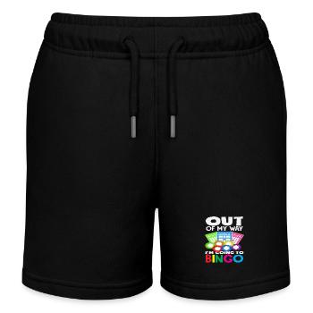 Bingo Spieler Aus Dem Weg Ich Gehe Zu Bingo - Kinder Organic Joggingshorts Mini Bolter von Stanley/Stella - Schwarz - Vorne