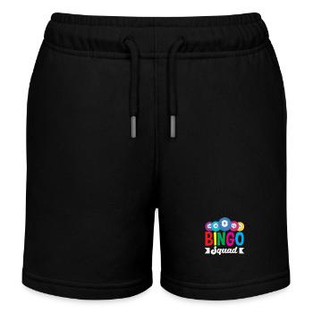Bingo Squad pour les joueurs de bingo - Short de jogging enfant bio Stanley/Stella - noir - Devant