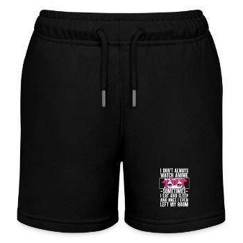 Cosplay d’anime - Short de jogging enfant bio Stanley/Stella - noir - Devant