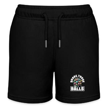 Bingo Spaß Für Alle Fans Shake Those Balls - Kinder Organic Joggingshorts Mini Bolter von Stanley/Stella - Schwarz - Vorne