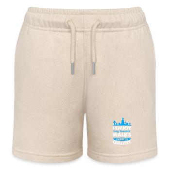 Bestattung - Kinder Organic Joggingshorts Mini Bolter von Stanley/Stella - Natur - Vorne
