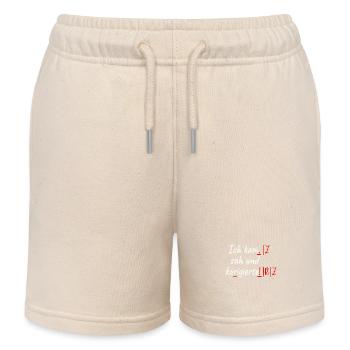 Deutschlehrer Ich Kam Sah Und Korrigierte Lehrer - Kinder Organic Joggingshorts Mini Bolter von Stanley/Stella - Natur - Vorne