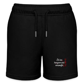 Deutschlehrer Ich Korrigiere Und Verzweifle Lehrer - Kinder Organic Joggingshorts Mini Bolter von Stanley/Stella - Schwarz - Vorne