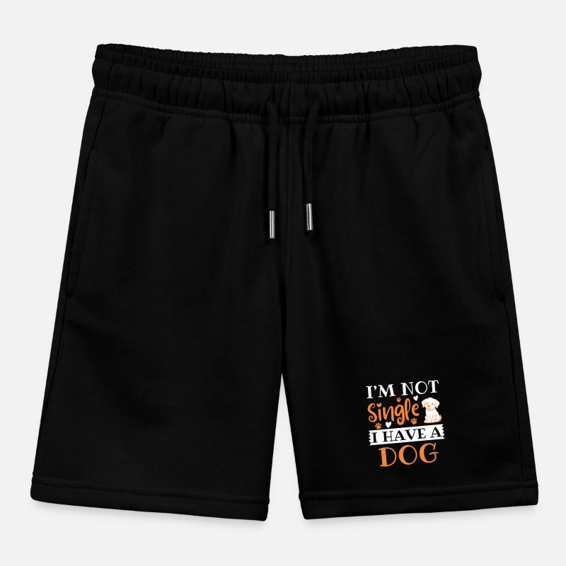 Hundehalter Lustiger Hunde Spruch Kinder Organic Joggingshorts Mini Bolter von Stanley/Stella