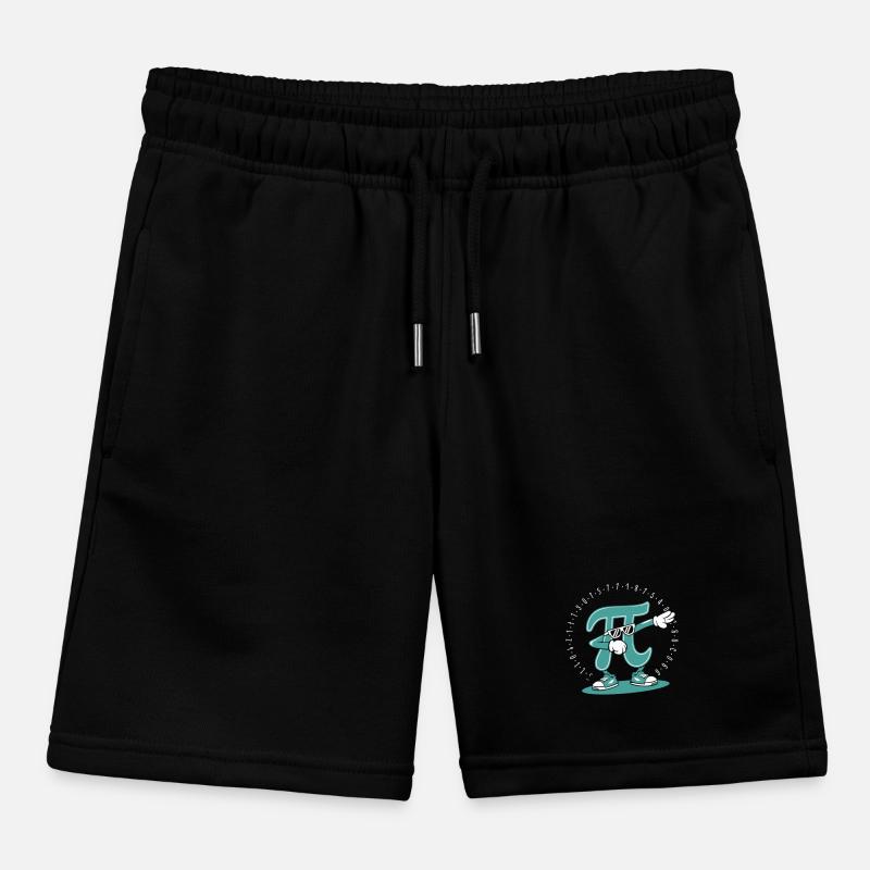Pi Math Kids Organic Sweat Shorts by Stanley/Stella