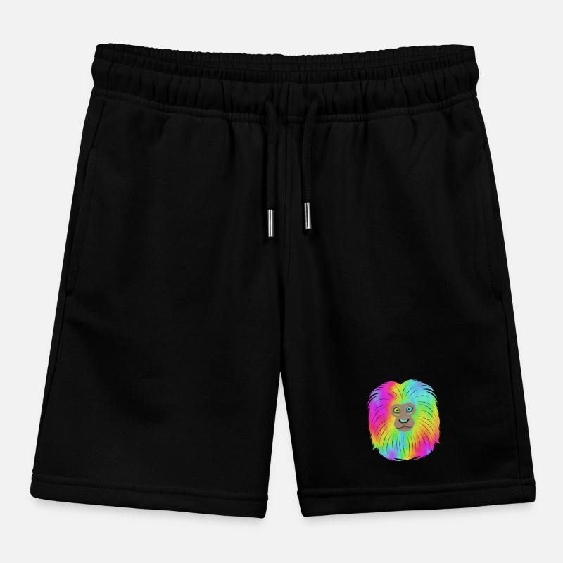 Tamarin Affe Affen Affenähnlich Affengesicht Kinder Organic Joggingshorts Mini Bolter von Stanley/Stella