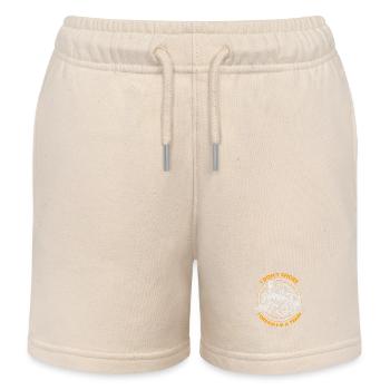 Modelleisenbahn Modellbau Modellbauer - Kinder Organic Joggingshorts Mini Bolter von Stanley/Stella - Natur - Vorne