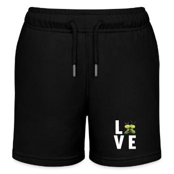 Praying mantises Praying mantis - Kids Organic Sweat Shorts by Stanley/Stella - black - Front