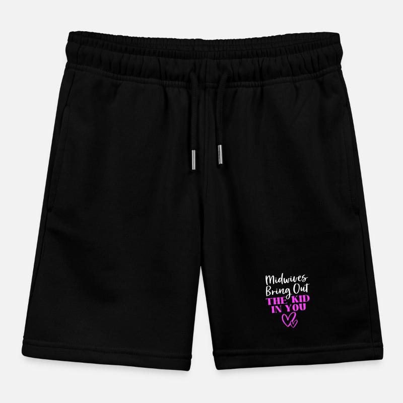Hebamme Kinder Organic Joggingshorts Mini Bolter von Stanley/Stella