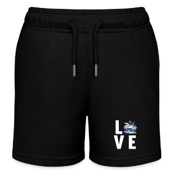 Renne Renne - Short de jogging enfant bio Stanley/Stella - noir - Devant