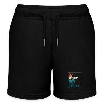Medical Assistant MFA - Kids Organic Sweat Shorts by Stanley/Stella - black - Front