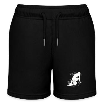 Sprinter Colorsplash Sprintender Sprint - Short de jogging enfant bio Stanley/Stella - noir - Devant